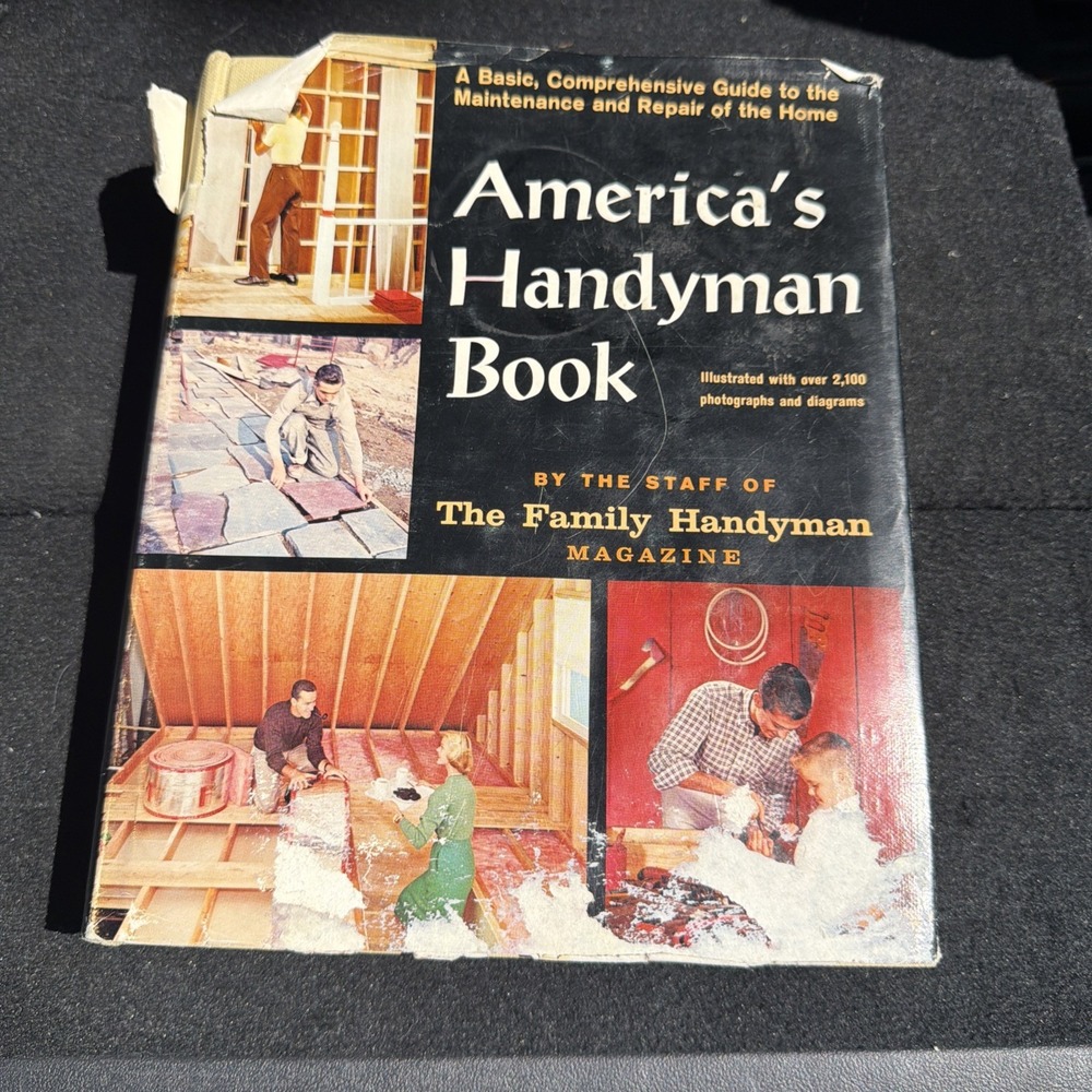 America's Handyman Book, by the staff of The Family Handyman (1961- HCDJ)
